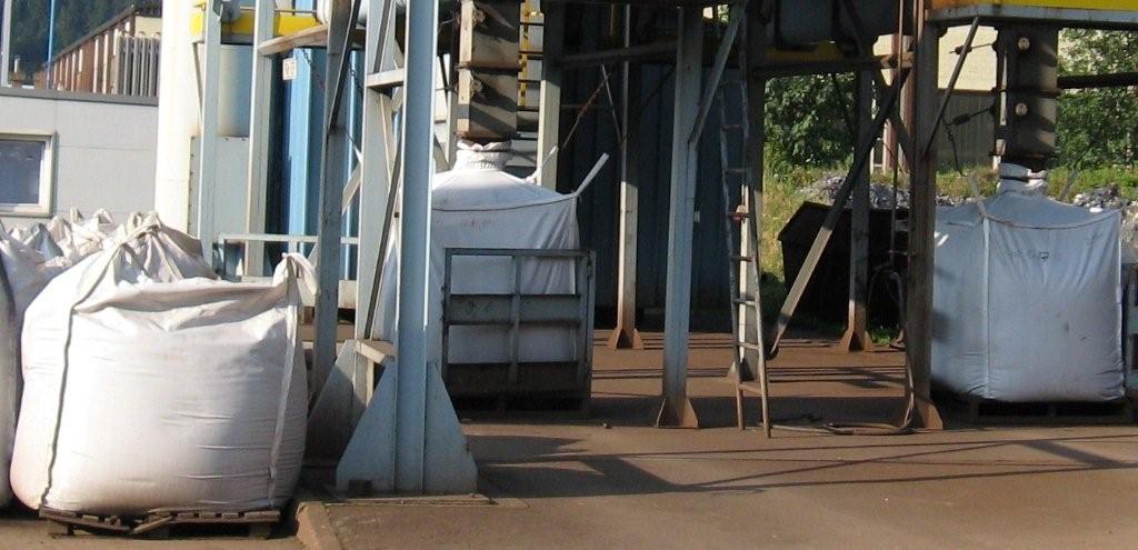 Filterski prah pakiran v vrečke